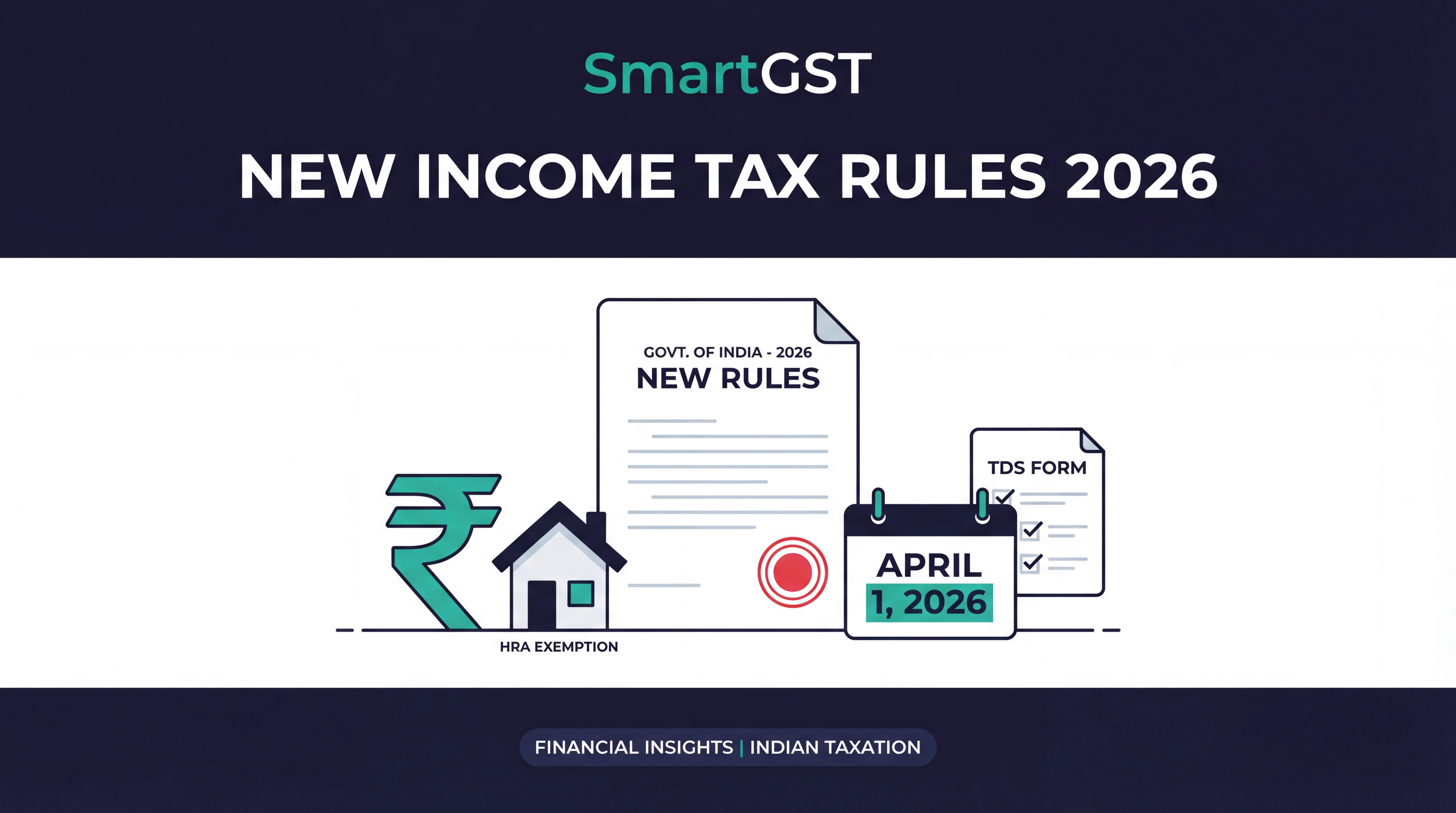 New Income Tax Rules 2026: Every Change That Affects Your Salary, HRA & TDS